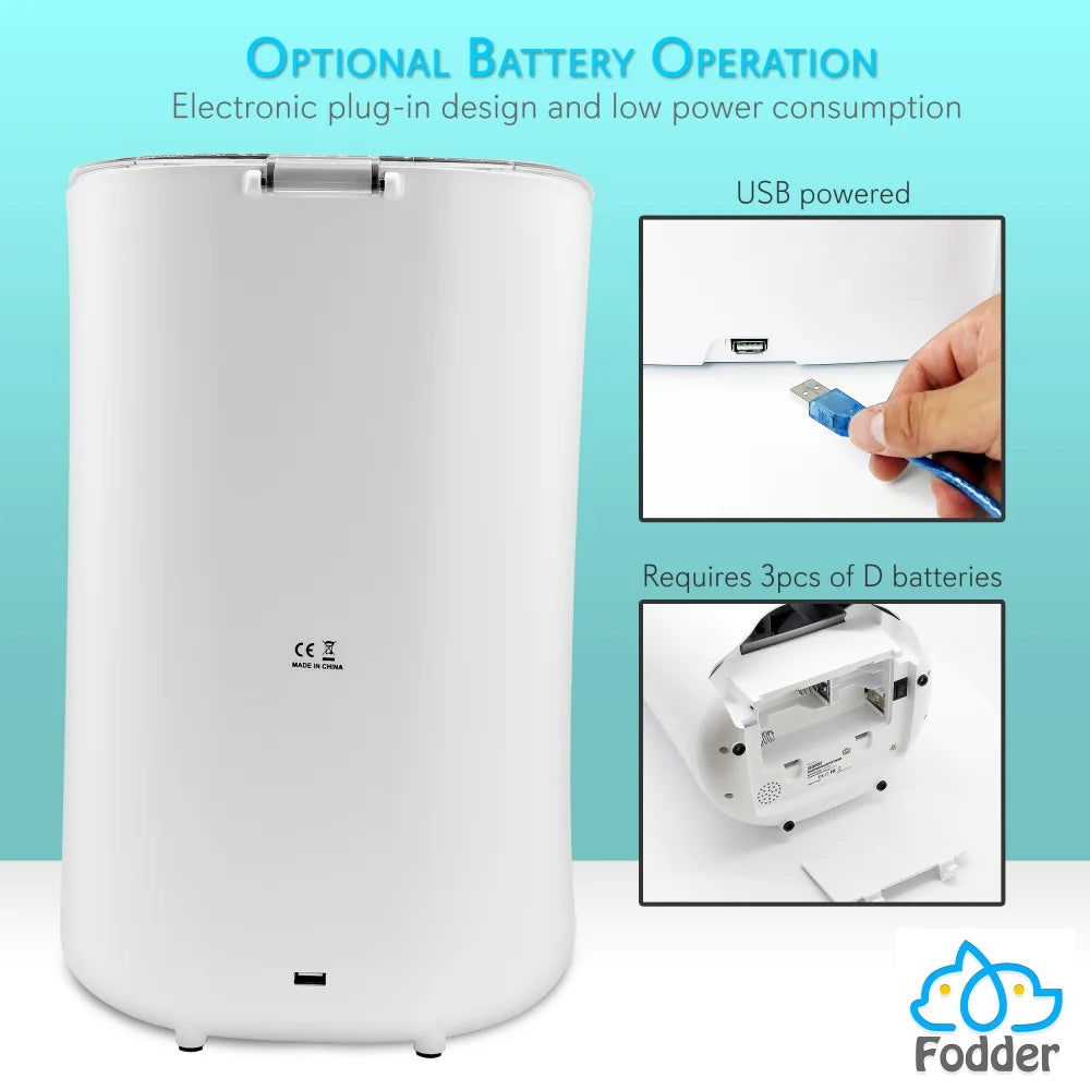 SLAPF30 - Intelligent Automatic Pet Feeder with Voice Message Feature for Cats and Dogs