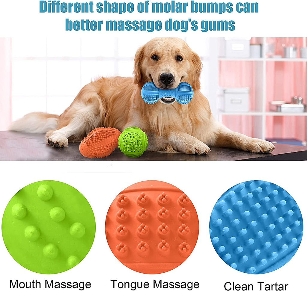Ultimate Durable Dog Chew Toys 3-Pack - Perfect for Aggressive Chewers!