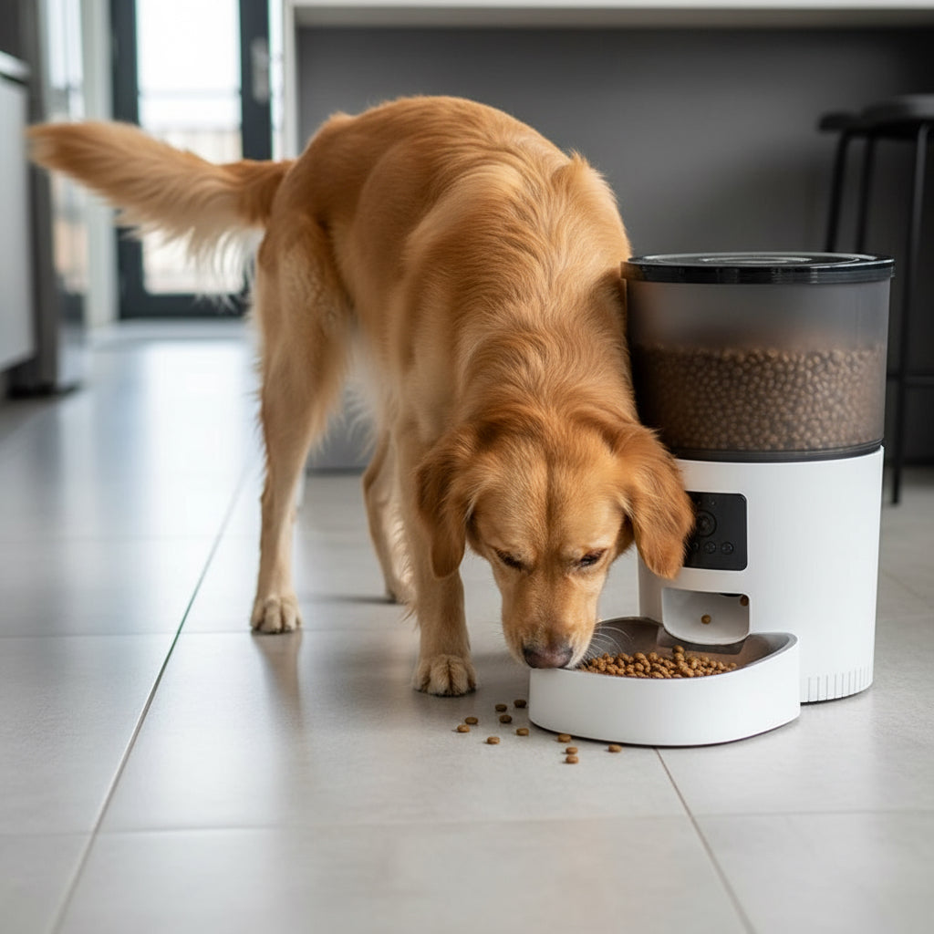 Automatic Cat Feeder with Camera Video Cat Food Dispenser Pet Smart Voice Recorder Remote Control Auto Feeder for Cat Dog